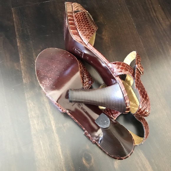 YSL Snakeskin Heels - Picture 6 of 7